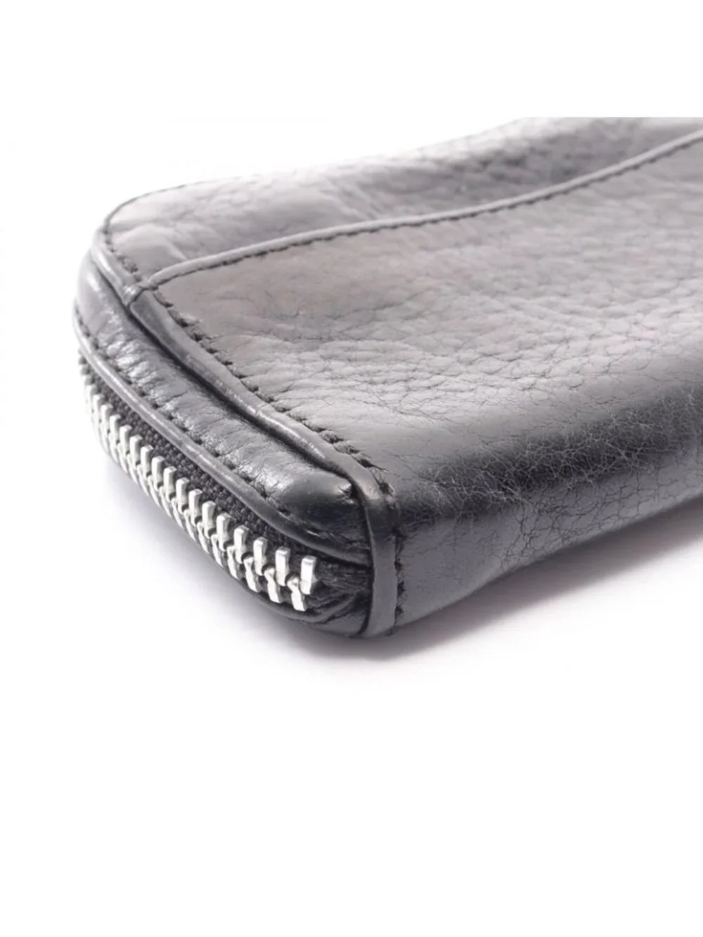 Chrome Hearts Coin Purse Single Fold Wallet Leather
